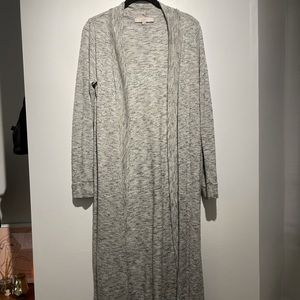 Long open cardigan duster | LOFT